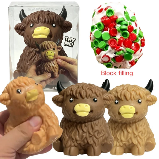 Highland Cow Fidget Toy