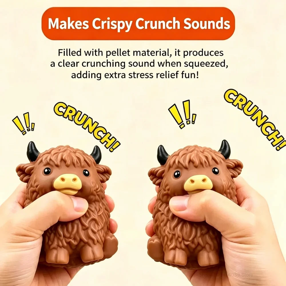 Highland Cow Fidget Toy